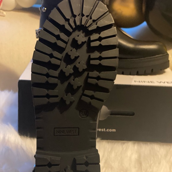 Biker boots Nine West Black - Picture 4 of 4